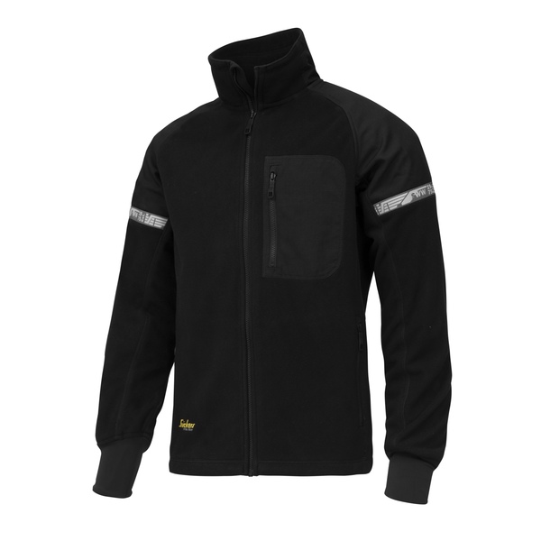FLEECEJAKKE 8005 SORT XL