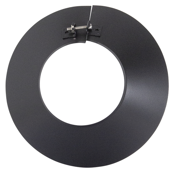 REGNBESKYTTER 30GR Ø150MM SVART