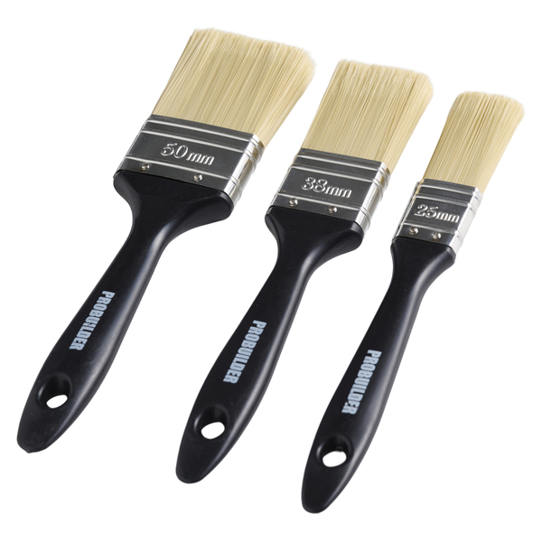 PENSELSETT 3STK 25, 38, 50MM PROBUILDER