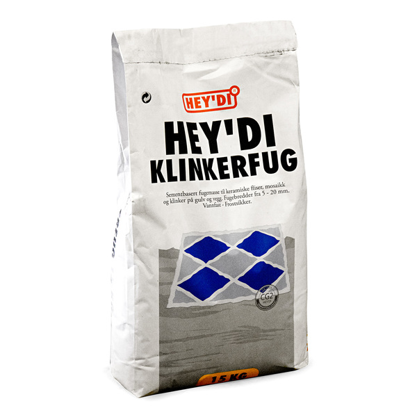 HEYDI KLINKERFUG KOKS 15KG FUGEM