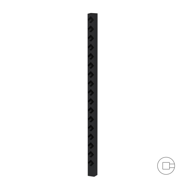 ENDESTOLPE SORT 153 CM