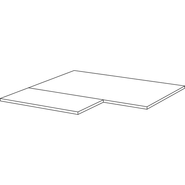 HYLLE FOR 90X90CM HJØRNE UNDERSKAP