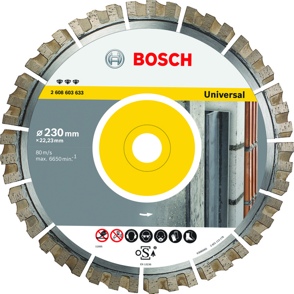 DIAMANTSKIVE 115X22,33MM BEST UNIVE