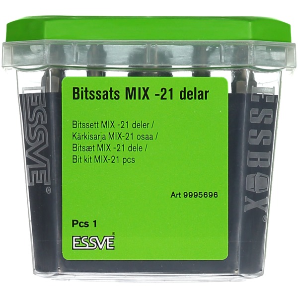 BITSSETT ESSBOX 21 DELER