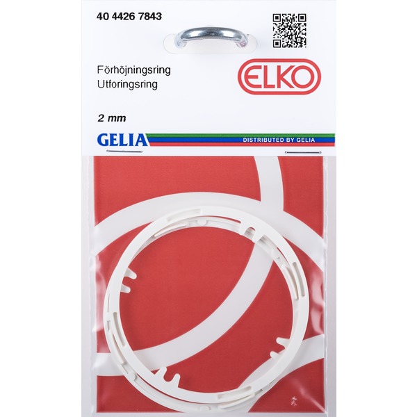 UTFORINGSRING VEGG 2MM