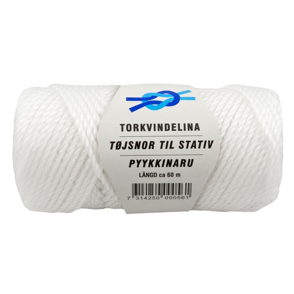 SNOR T/TØRKESTATIV 3,6MM 50M POLYET