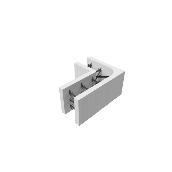 THERMOMUR 250X TOPPBL HJØRNE VE