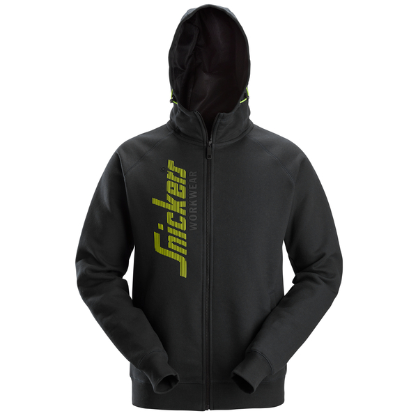 HETTEJAKKE 2846 LOGO SORT S
