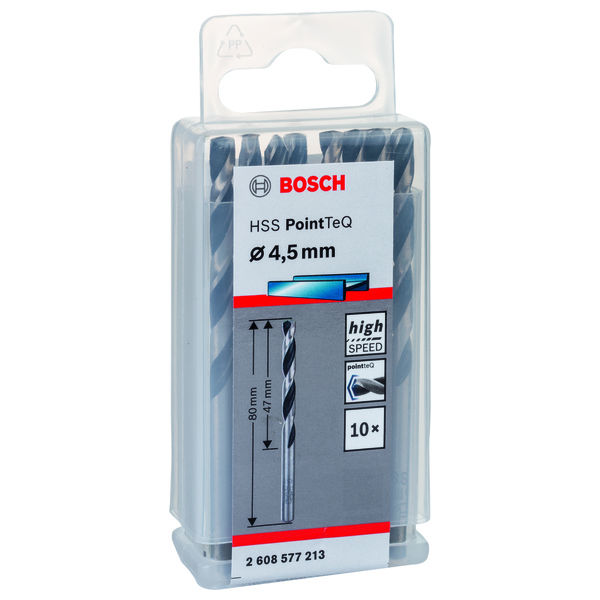 BOSCH METALLBOR POINTTEC 4,5MM A10 HSS-R