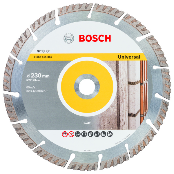 DIAMANTSKIVE STD UNIVERSAL 230X22,2