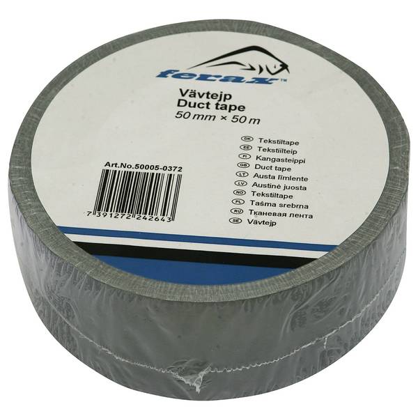 TEKSTILTAPE DT 50MMX50M SILVER
