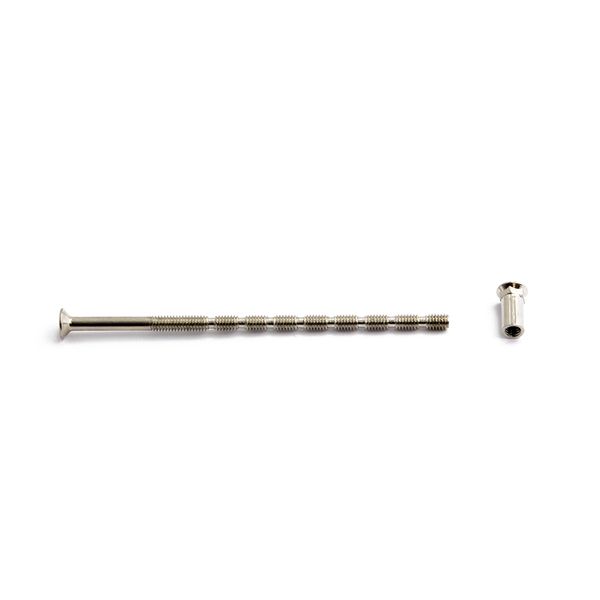 KAPPESKRUE M/HYLSE M4X90 NIKKEL SB