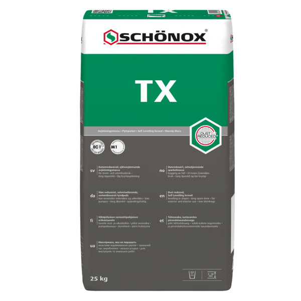 GULVSPARKEL SCHÖNOX TX 25KG