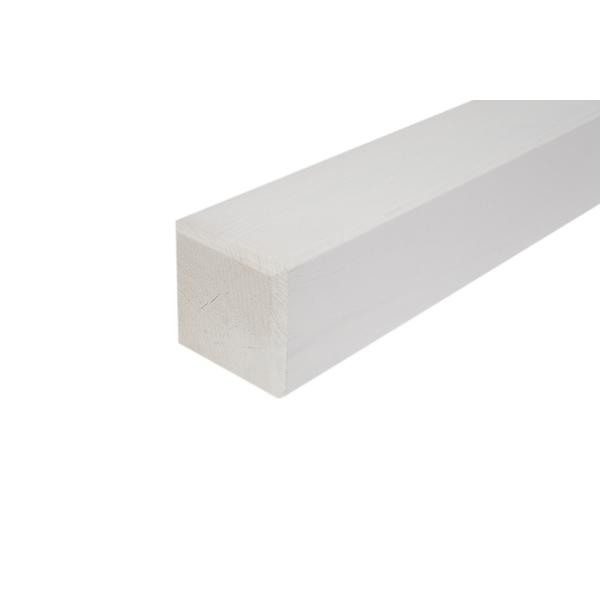 STOLPE 70MM 130CM HVIT
