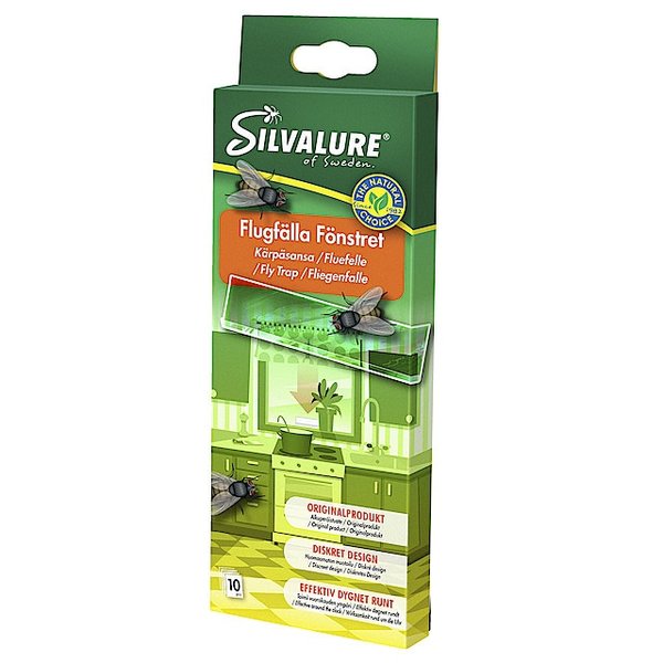FLUEFELLE VINDU FARGER 4-PK