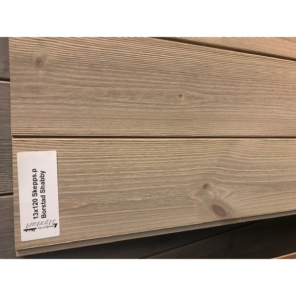 FURU 13X120 SPREKK BORSTAD SHABBY