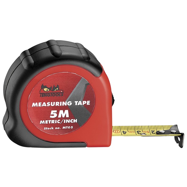 MÅLEBÅND MT05 5M MM/TOMMER