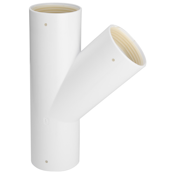 GRENRØR 40X45GR HVIT PP