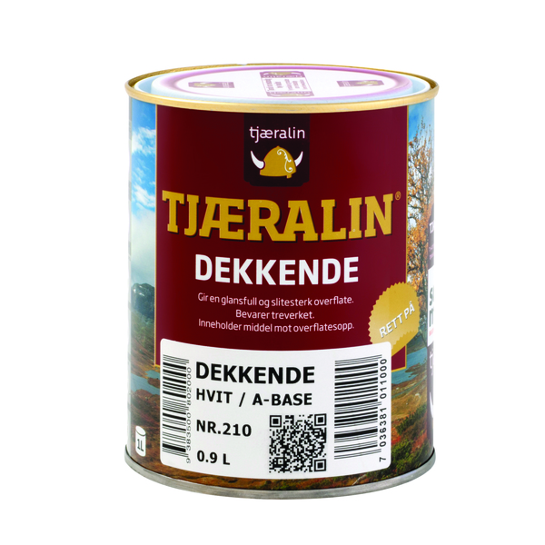 TJÆRALIN DEKKENDE OKSYDRØD-BASE 0,9