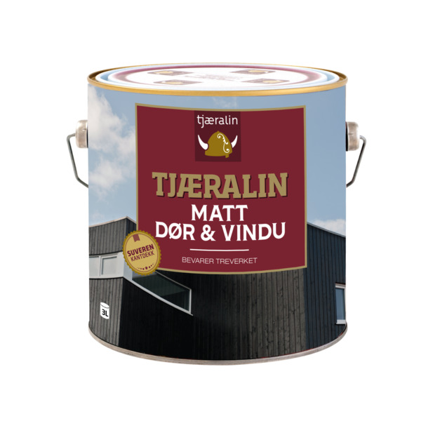 TJÆRALIN DØR/VINDU M OKSYDRØD 2,7L