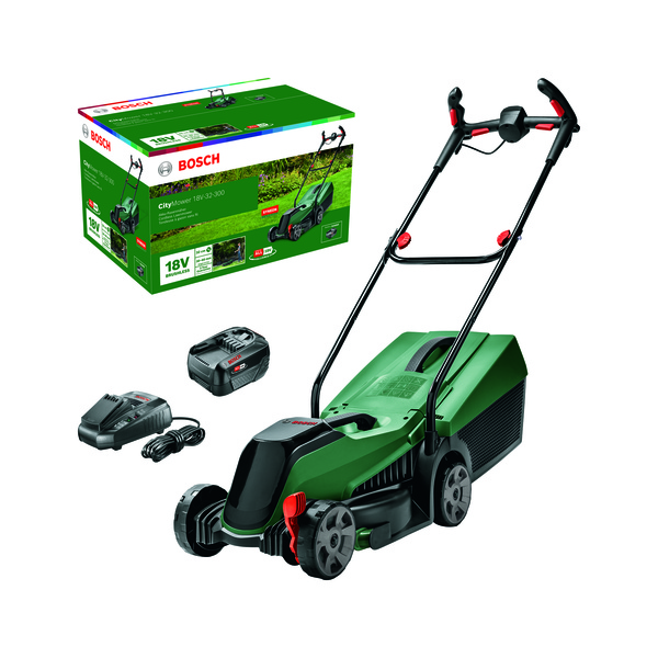GRESSKLIPPER CITYMOWER 18V-32 4AH