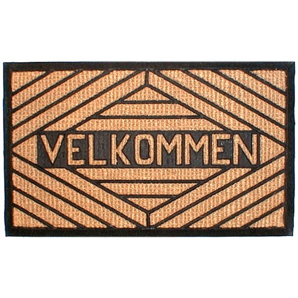 DØRMATTE 45X75 VELKOMMEN IN-BO