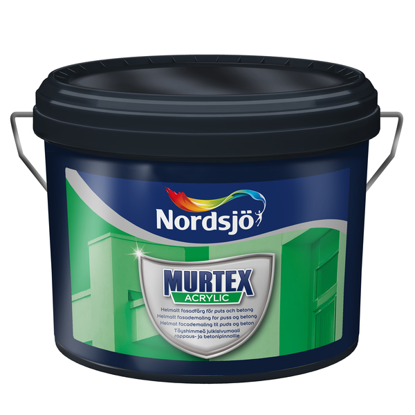 MURMALING MURTEX ACRYLIC BLACK 9,3L