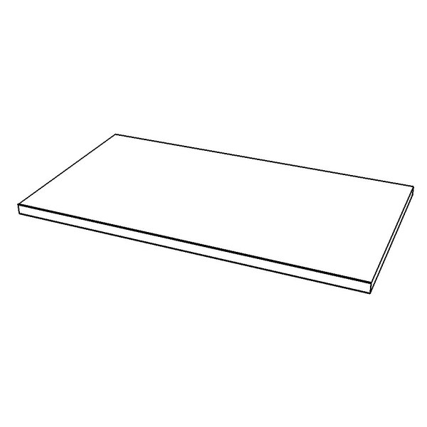 HYLLE OVERSKAP 60CM           WHITE