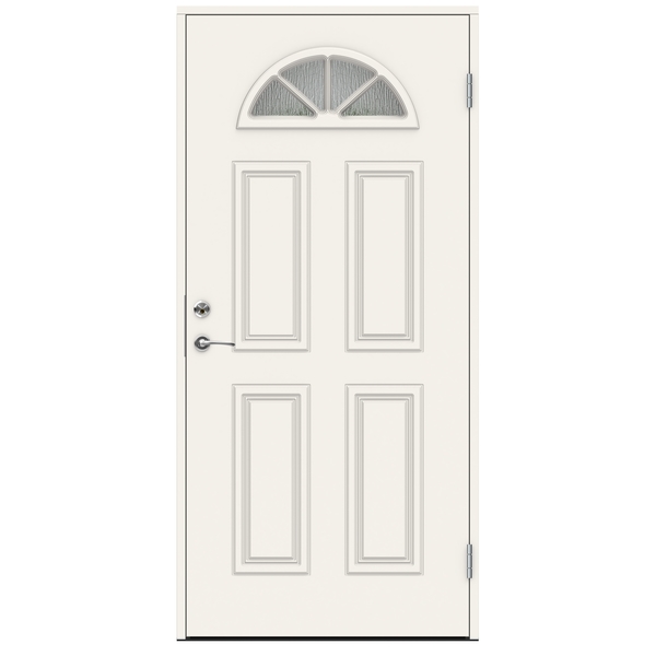 DØRSETT 9X20H CLEMENTI HVIT