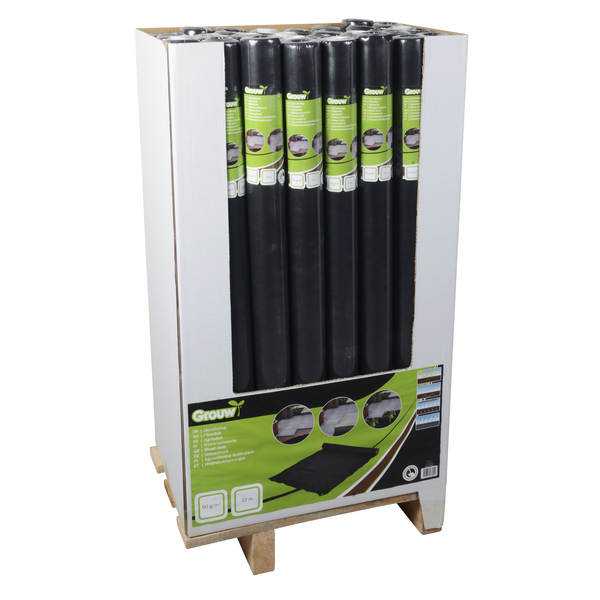 UGRESSDUK 1X12M 50G/M2 SORT GROUW