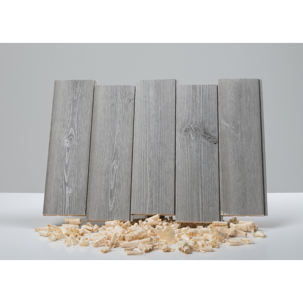 FURU 13X120 SPREKKE BORSTET SALTGRÅ