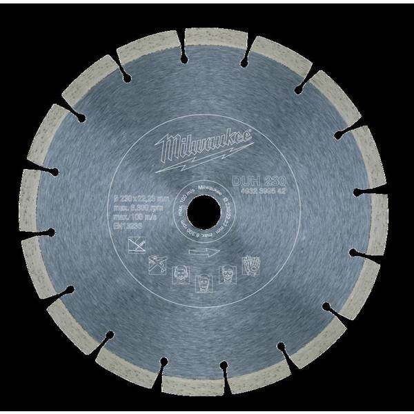 DIAMANTSKIVE DUH 230X22,2 MILW