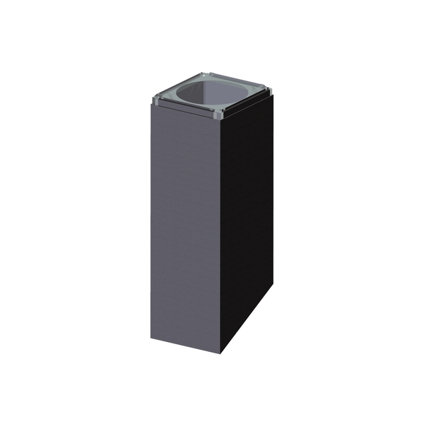 MANTEL L1600MM SORT