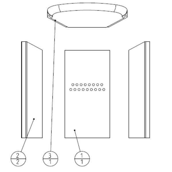 BRENNPLATE SETT JØTUL F360/370