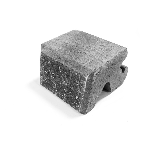 STØTTEMUR KNEKT MINI KURVE