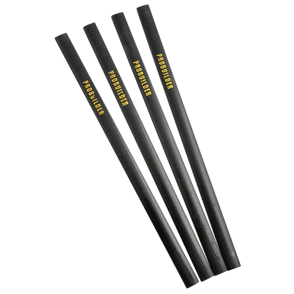 BLYANT TØMMER 4 STK 25CM PROBUILDER 4STK. 10" TØMMERBLYANTER. LENGDE 250MM.