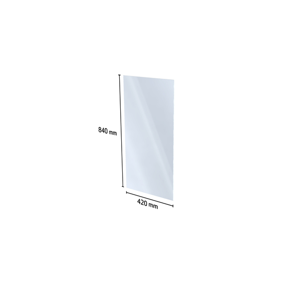 SIKKERHETSGLASS 420X840MM 8,76 MM