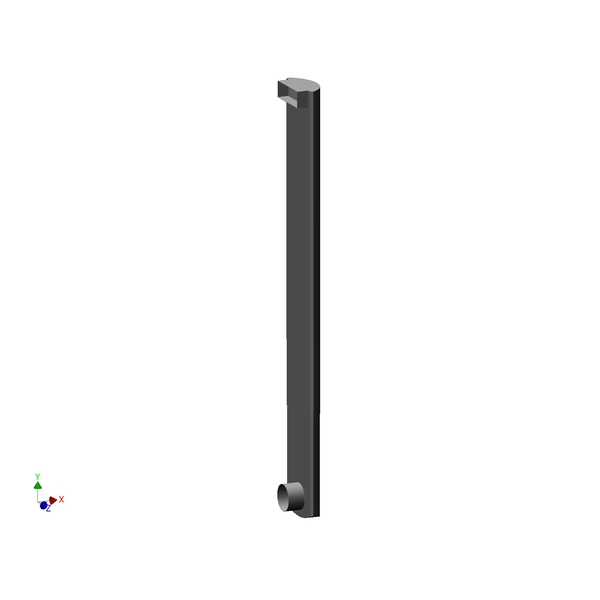 TILLUFTKANAL SORT Ø150 PMV