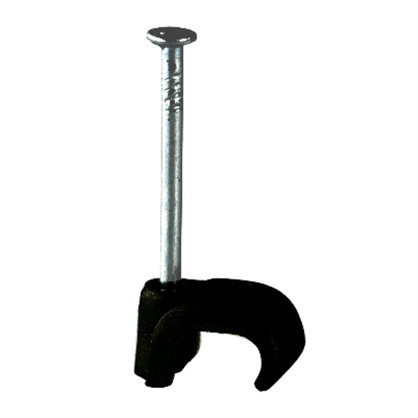 KLAMMER 3X5 SORT FOR OVAL LEDNING