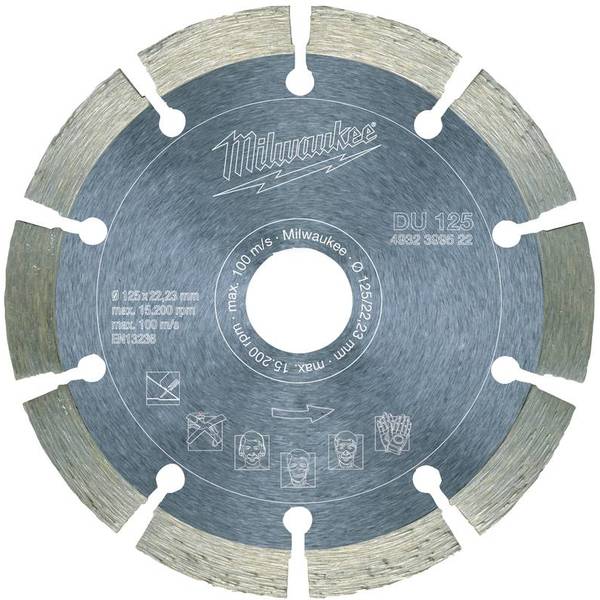 DIAMANTSKIVE DU 125X22,2 MILW