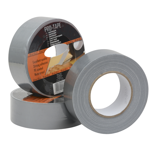 TAPE LERRET 48X50 SØLV