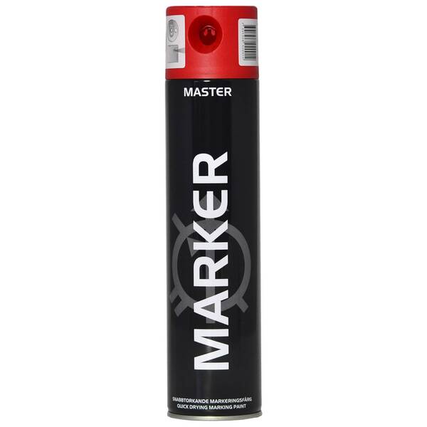 MERKESPRAY MASTER M RØD   2001