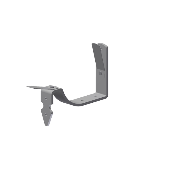 TORVTAK RENNEKROK 125 MM SORT