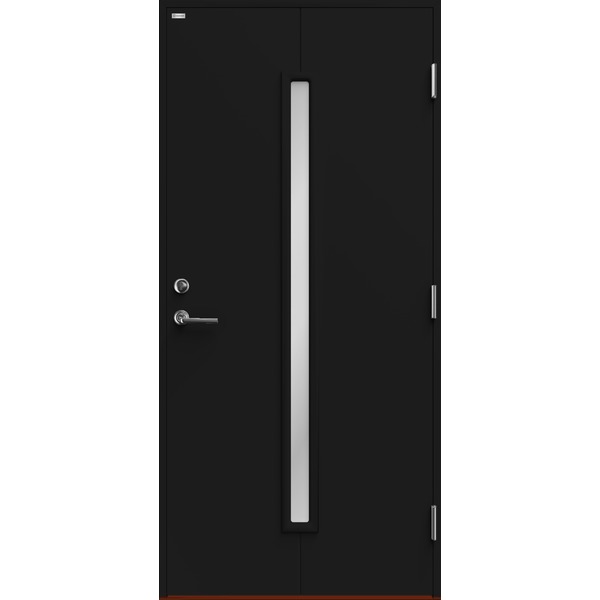 DØR YD MAJ SORT 10X21 H