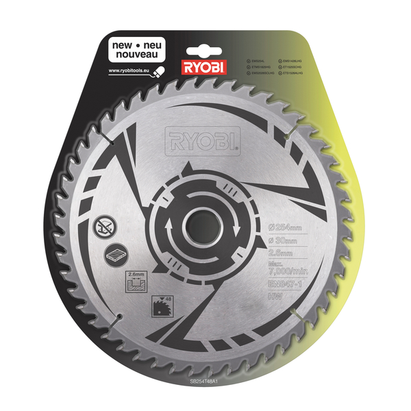 SIRKELSAGBLAD SB254T48A1 RYOBI