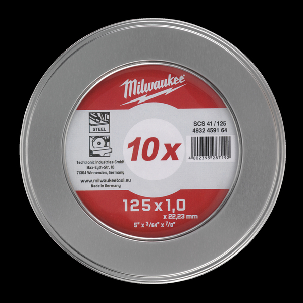 KAPPSKIVE MET 41125X1 TB 10P