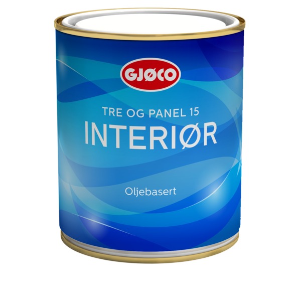 INTERIØR 15 HVIT 0.75L