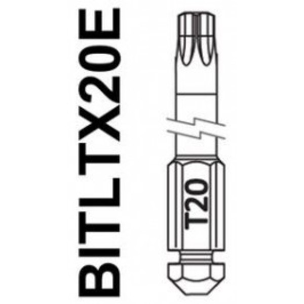 BITS TX20 LANG (3 STK/PAKKE)