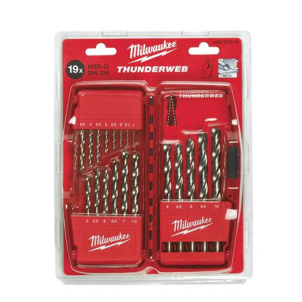 METALLBOR HSS-G SETT P19 MILW
