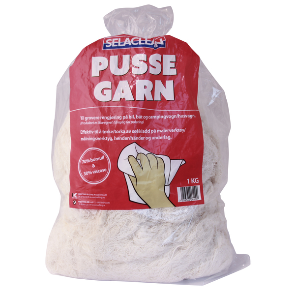 PUSSEGARN 1 KG